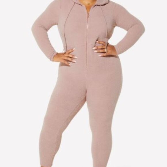 YITTY Pants - YITTY 6x Pet Me Heart Pocket Onesie-Mink Me Pink